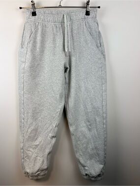 Lululemon Ready to Rulu Jogger Size S Grey Heather Relaxed Fit Sweatpants